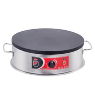Işıkgaz Silverinox Elektrikli 40 Cm Krep Pişirme Makinesi (Gri)