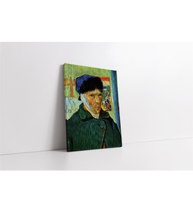 Kulağı Kesik Van Gogh Otoportre Kanvas Tablo