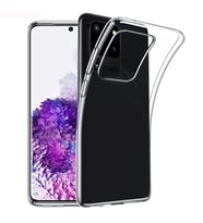 Ally Samsung Galaxy S20 Ultra Kamera Korumalı Silikon Kılıf-(5775) - 1OL1396-3548