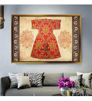 Altın Çerçeveli dekoratif tablo a813 (Gold)