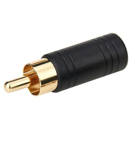 Ayt 3.5 Mm Stereo Dişi 1 Rca Erkek Çevirici