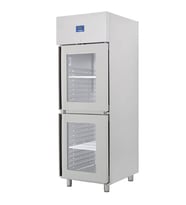 Öztiryakiler İki Yarım Cam Kapılı Dik Tip Buzdolabı , K Tip , Gn 600 Nmv Model, 304 Kalite