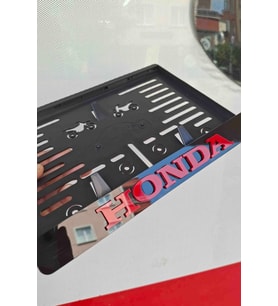 Honda Yazılı Pleksi Motor Plakalık Tek ADET