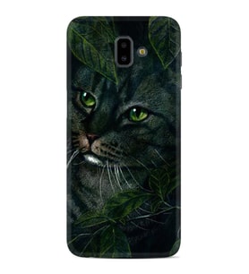 Samsung J6 Plus J7 Prime J7 Pro M20 Kılıf Desenli Silikon Flowers Cat 1345