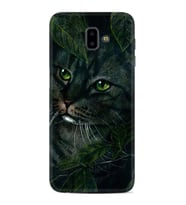 Samsung J6 Plus J7 Prime J7 Pro M20 Kılıf Desenli Silikon Flowers Cat 1345