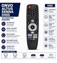 Onvo Altus Senna 0405 TV Kumandası