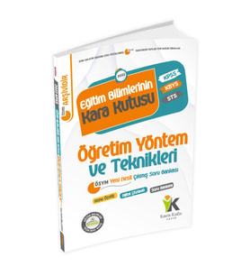 Eğitim Bilimlerinin Kara Kutusu ÖĞRETİM YÖNTEM VE TEKNİKLERİ Konu Özetli Dijital (Beyaz)