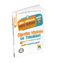 Eğitim Bilimlerinin Kara Kutusu ÖĞRETİM YÖNTEM VE TEKNİKLERİ Konu Özetli Dijital (Beyaz)