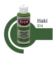 Rich Master Akrilik Boya 120 cc. 214 Haki 