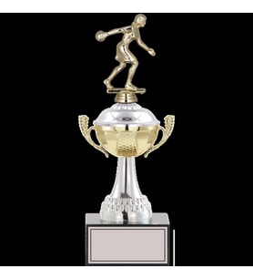 ODAK KUPA - Figürlü Kupalar - Bowling Kadın Figürlü Kupalar FG-046 B - 32 cm