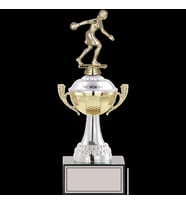 ODAK KUPA - Figürlü Kupalar - Bowling Kadın Figürlü Kupalar FG-046 B - 32 cm