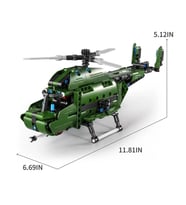 3004031 ASKERİ HELİKOPTER 2IN1 394PRÇ