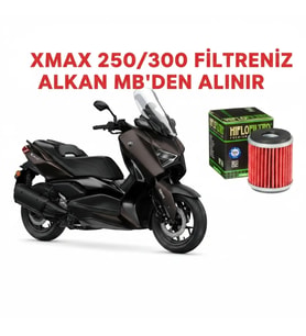 Yamaha Xmax 250 2018 Sonrası Ve Xmax 300 Tüm Model Yılları Yağ Filtresi Hiflo
