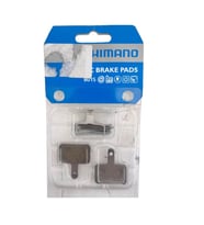 SHIMANO DISK FREN PABUCU BP-B01S-RX RESIN KANATSIZ 1 çift (Silver)
