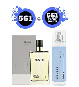 561 Edp Fresh 50 ml Erkek kokusu + No:561 210 ml Body Mist Vücut Spreyi