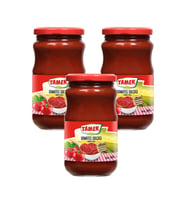 Tamek Domates Salçası 360 gr Cam x 3 Adet