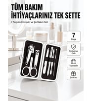 Seyahat İçin Uygun Çok Amaçlı Kişisel Bakım Seti