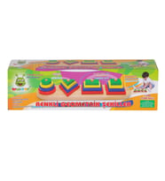 KR006 Woodoy Renkli Geometrik Şekiller -Karsan  Oyuncak