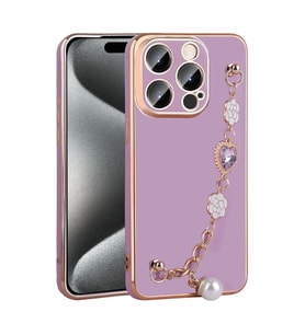 Apple iPhone 15 Pro Kılıf El Tutamaçlı Kamera Korumalı Zore Taka Silikon Kapak