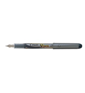 Pilot V-Pen Dolma Kalem Silver Siyah