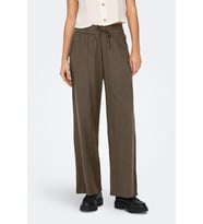 ONLTIZANA COTTON LOOSE PANTS WVN NOOS (Kahverengi)