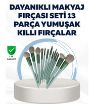 Profesyonel Kullanıma Uygun 13 Parça Makyaj Fırçası Takımı Fiber Kıllı
