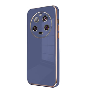 Xiaomi Mi 14 Ultra Kılıf Volet Silikon - Mavi