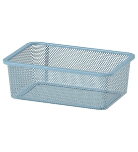IKEA TROFAST gri-mavi 20x30x10 cm saklama kutusu