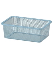 IKEA TROFAST gri-mavi 20x30x10 cm saklama kutusu