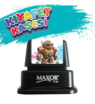 Kıyafet Kaşesi Robot Temalı Öğrenci Kaşesi / Kıyafet Etiketi / Kumaş Kıyafet Kaşesi