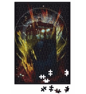 Tardis Supermen Puzzle 240 Parça Yapboz