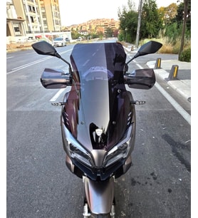 MOTOCAM QJ ATR 250 Ön Cam 2023-2026 Model 55cm Siyah Renkli 4mm KISA CAM