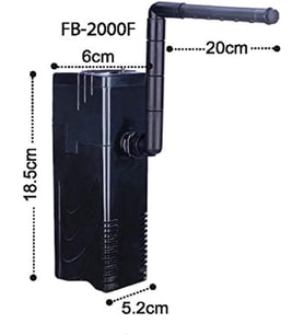 DOPHİN Iç Filtre 400 L/H, 200-FB2000