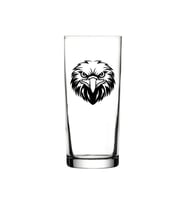 Kartal Baskılı Rakı Bardağı - Kartallı Rakı Bardağı (Standart)