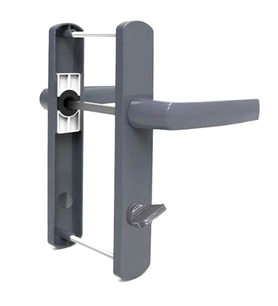 Aletçantam Pvc Banyo Wc Kapı Kolu Pimapen (Metal)- Antrasit Gri