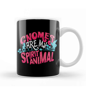 Funny Gnomes Are My Spirit Animal Cute Gnome Lover Kupa Bardak Porselen