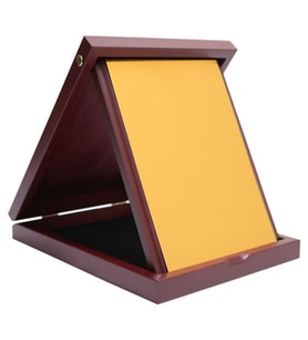 Ahşap Kutulu Plaket 20x26 cm - Dikey