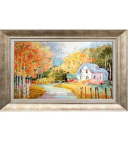 GÜMÜŞ ÇERÇEVELİ TABLO N1157