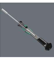 Wera 05118108001 2069 Elektrik Teknisyenleri Için Lokma Anahtar, 1.5 X 60 Mm
