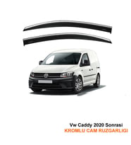 Volkswagen Caddy Kromlu Cam Rüzgarlığı Niken 2020 Sonrası 2li