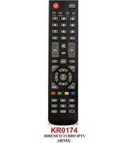 Seoul Hıremco Turboiptv-Arnıx Uydu Kumanda KR0174 (Siyah)