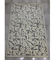 Saray Halı Vizyon 11351 Ws 150X230 Beyaz Gri 4 M2 Halı !