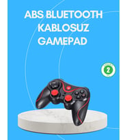 Uzun Pil Ömürlü Kablosuz Oyun Kumandası PC Telefon Tablet İçin