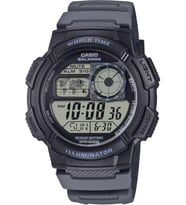 Casio AE-1000W-8AVDF Dijital Ekran 10 Atm Suya Dayanıklı Siyah Renk Erkek Kol Saati