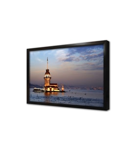 Kız Kulesi Çerçeveli Mdf Tablo