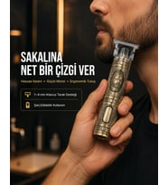 Saç ve Sakal İçin Çok Fonksiyonlu Güçlü Kesme Makinesi