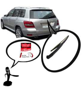 Mercedes Glk X204 Arka Silecek Kolu ve Süpürgesi 2008-2015