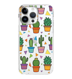PrintiFy Apple  iPhone 14 Pro ile Uyumlu 1mm Slim Fit Water Color 4 Baskılı Şeffaf  Kılıf