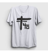 Presmono Unisex Beyaz Logo Rock Indochine T-Shirt 539107tt (Beyaz)