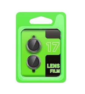 Apple İphone 17 Raze Metal Kamera Lens - Gri